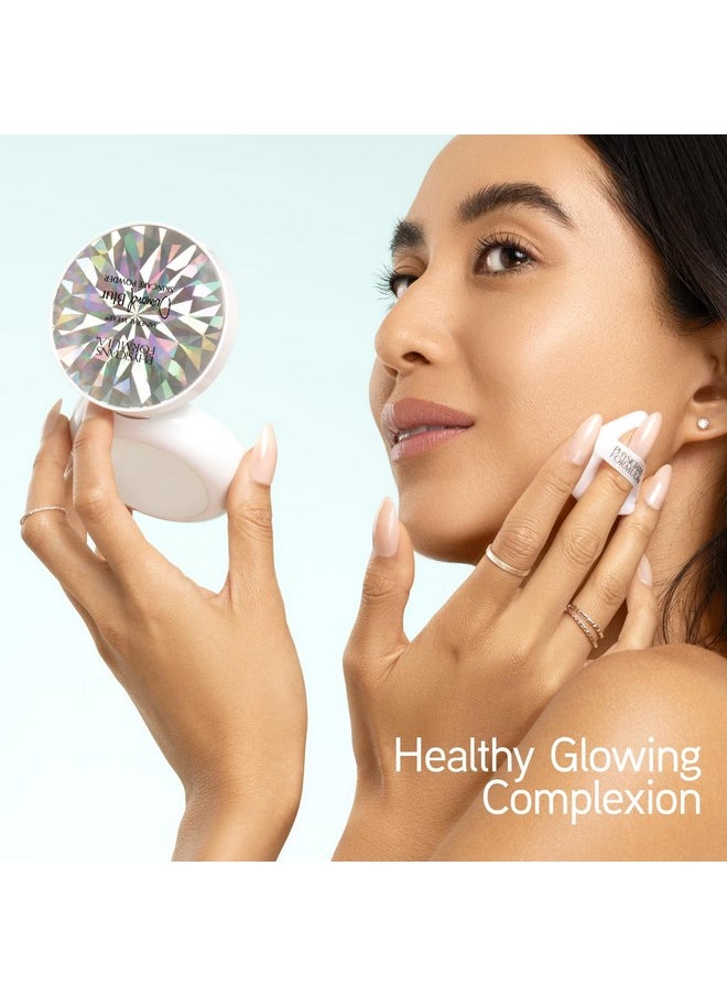 Physicians Formula Mineral Wear®Diamond Blur Skincare Cushion Powder, Blurring & Pore Diffusing Long Lasting Matte Finish Face Powder, Talc-Free- Translucent