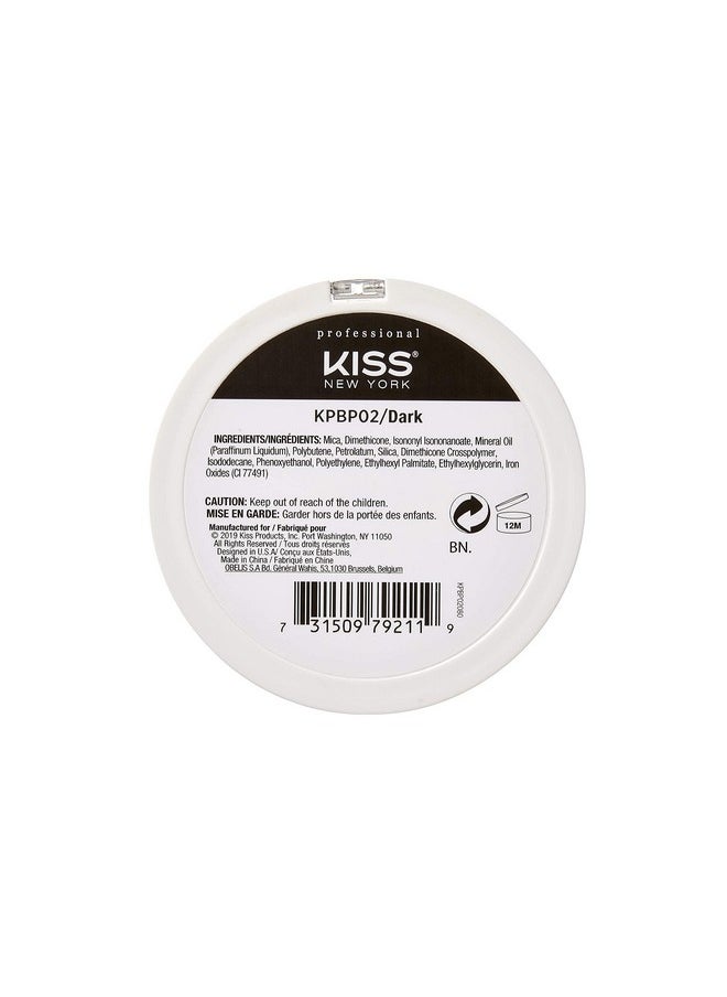 KISS Pro Touch Glow & Bronze Powder for Face & Body- KPBP02 (Powder-Deep)