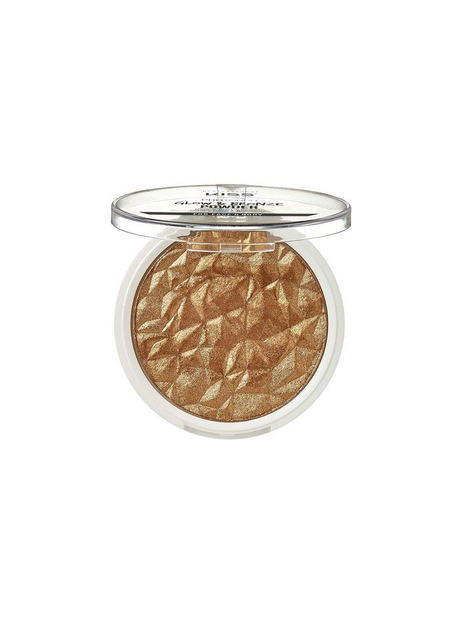 KISS Pro Touch Glow & Bronze Powder for Face & Body- KPBP02 (Powder-Deep)
