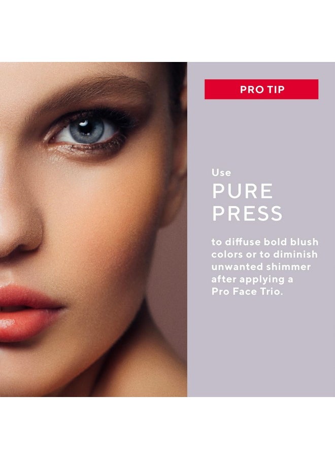 Mirabella Pure Press Powder Foundation Makeup, HD Finish Buildable Mineral Foundation for Sensitive Skin and All Skin Types with Age-Defying Benefits, Jojoba and Triglyceride, Original Fair I