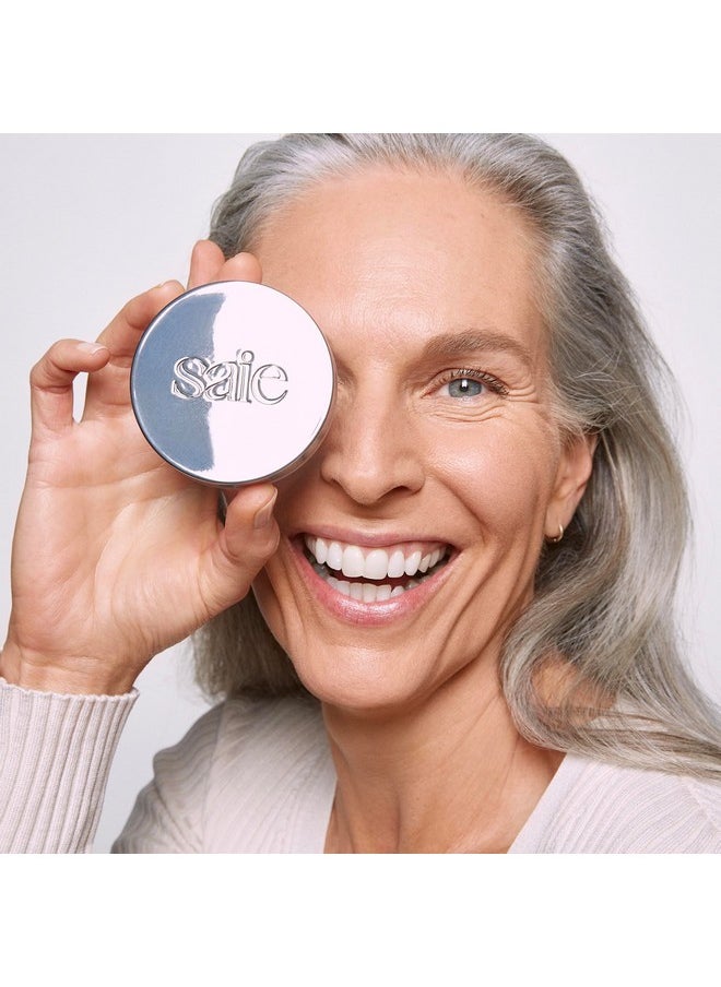 Saie Airset Radiant Loose Setting Powder - Weightless Translucent Powder to Set, Smooth + Diffuse - Formulated with Hydrating Squalane - Translucent (0.14 oz)