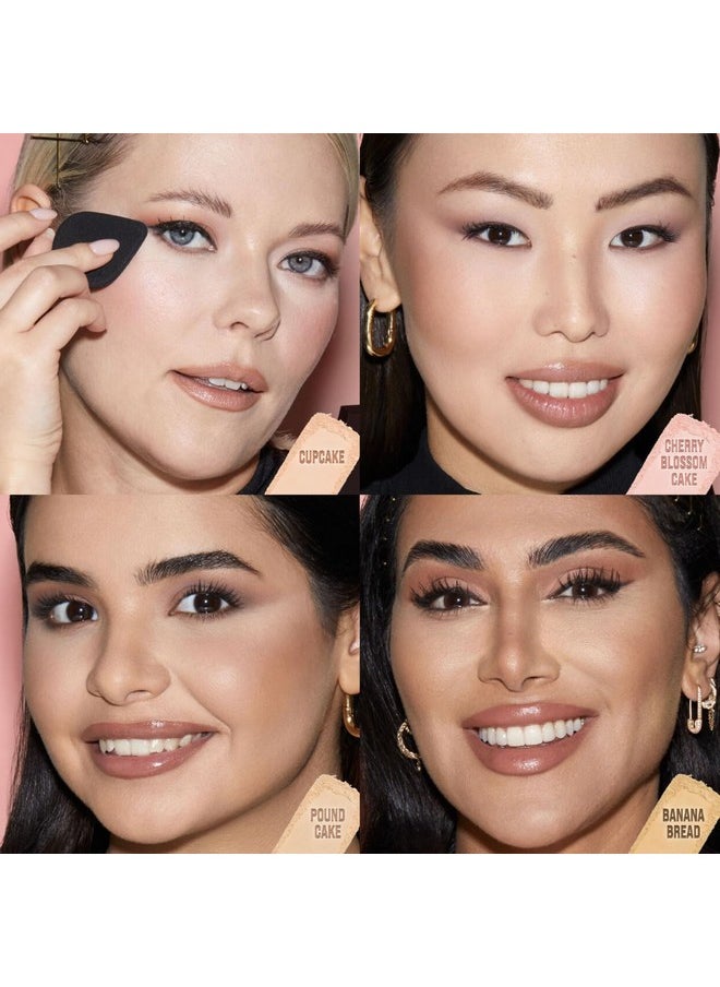 HUDA BEAUTY Easy Bake and Snatch Pressed Talc-Free Brightening and Setting Powder Cherry Blossom