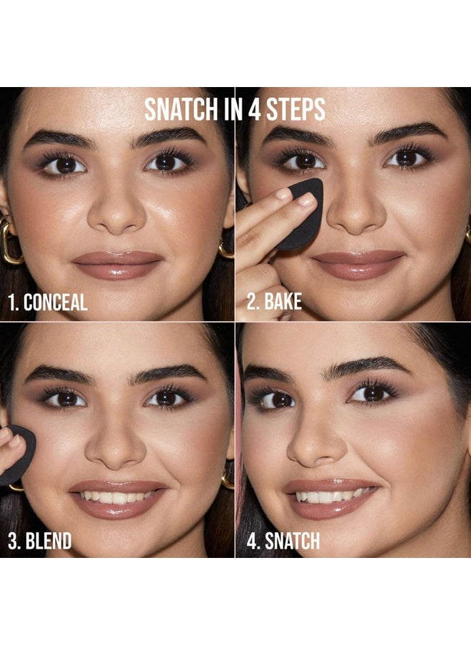 HUDA BEAUTY Easy Bake and Snatch Pressed Talc-Free Brightening and Setting Powder Cherry Blossom