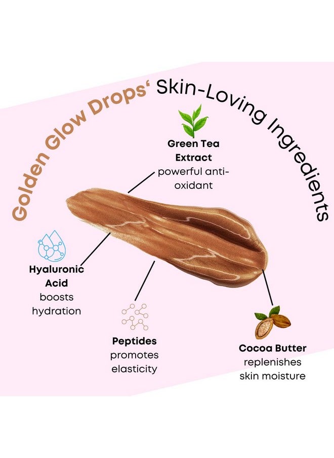 W7 Golden Glow Drops - Liquid Bronzing Drops For Flawless Skin & A Radiant Finish