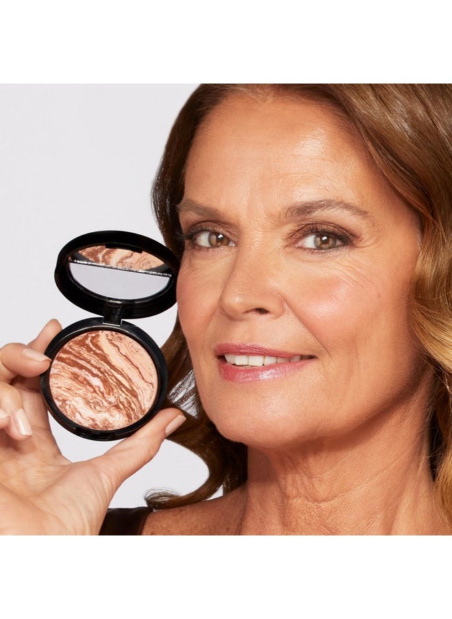 LAURA GELLER NEW YORK Baked Bronze-N-Brighten Bronzer Powder - Fair - Natural Bronze Glow