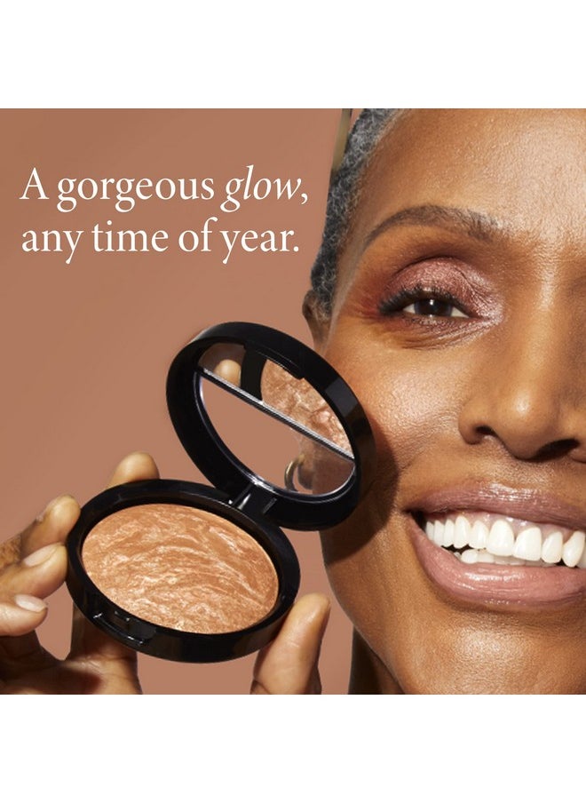 LAURA GELLER NEW YORK Baked Bronze-N-Brighten Bronzer Powder - Fair - Natural Bronze Glow