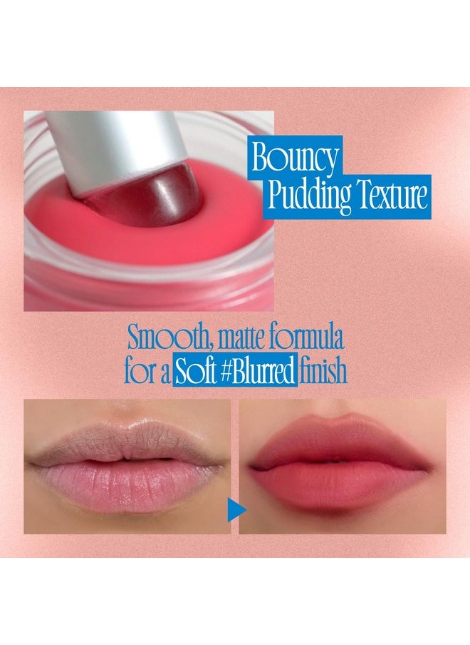fwee Lip&Cheek Blurry Pudding Pot | My | Makeup Blush, Buildable Lightweight, Multi-Use Soft Matte Finish | 5g