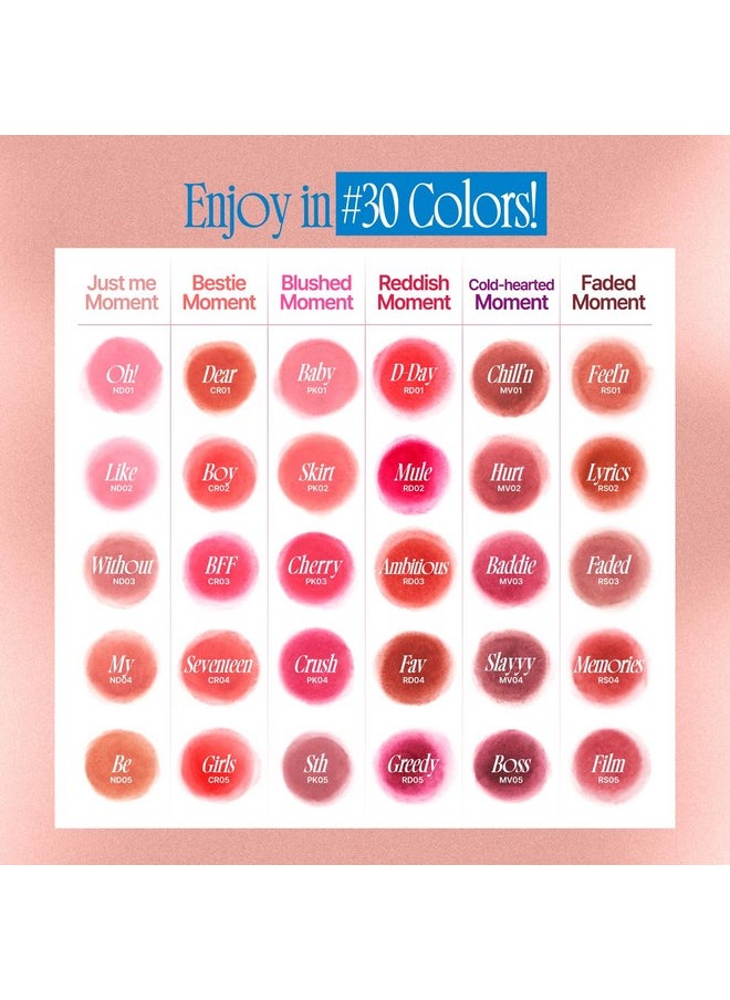 fwee Lip&Cheek Blurry Pudding Pot | My | Makeup Blush, Buildable Lightweight, Multi-Use Soft Matte Finish | 5g