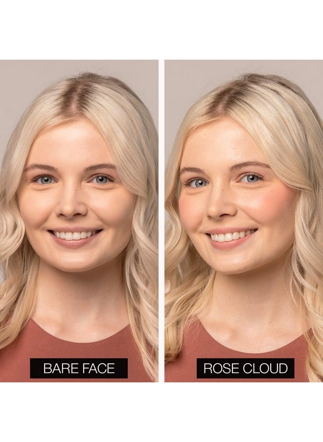Palladio Liquid Blush for Cheeks & Lips 2-in-1 Makeup Face Blush, Weightless Cream Formula, Smudge Proof Long-Wearing Pigmented Blush, Natural Look Makeup Face Blushes, Dewy Finish, Rose Cloud