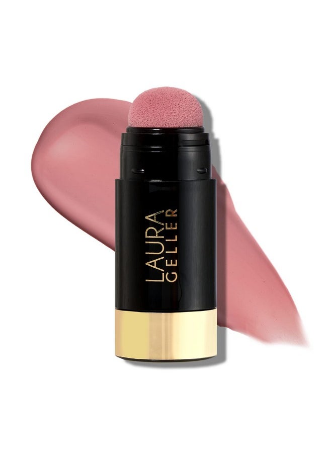 LAURA GELLER NEW YORK Serum Blush Tint, Lightweight Liquid Blush for Cheeks, Weightless Watercolor Sheer Finish, Practical Pink