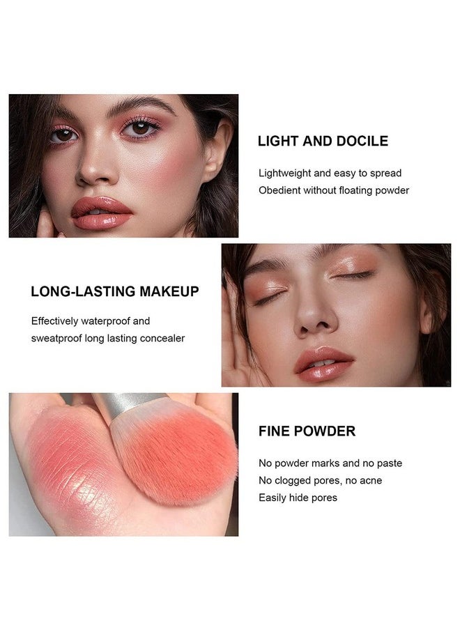 12 Colors Blush Palette,Highlighter Blush Powder Makeup,Long-Wearing,Smudge Proof,Natural-Looking,Blendable Cruelty-Free Matte Finish,Contour and Highlight Blush Palette Face Cosmetics Makeup