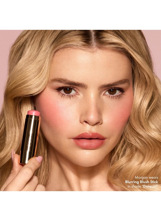 ICONIC LONDON Blurring Blush Stick | Seamless Blending, Matte Finish, Cruelty-Free, Vegan Makeup, Daiquiri (Pink)