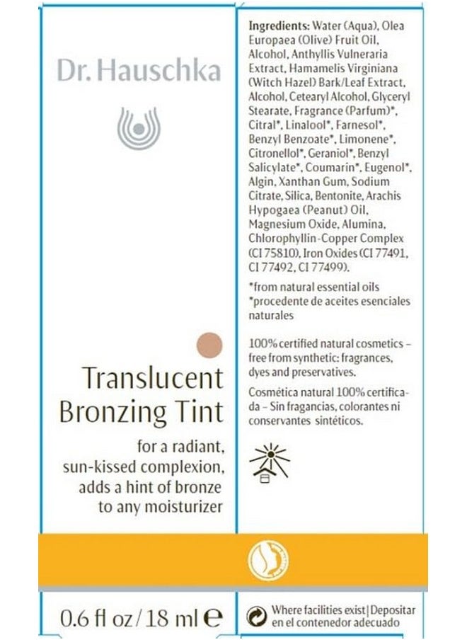 Dr. Hauschka Translucent Bronzing Tint, 0.6 Fl Oz