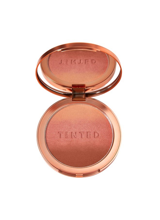 Live Tinted Huebeam Gradient Blushing Bronzer - Lightweight, Highly-Pigmented, Buildable & Blendable - Sunkissed, Glowy, Even Toned Skin Face Blush and Bronzer - 15g / 0.5 oz