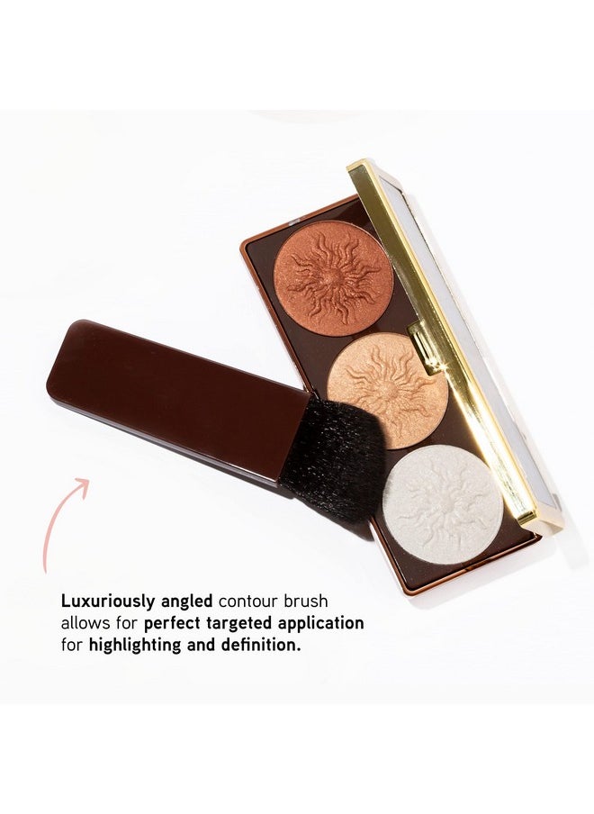 Physicians Formula Bronze Booster Highlight & Contour Powder Palette, Matte Sculpting,-Fragrance Free, Paraben Free, Gluten Free, Dermatologist Tested