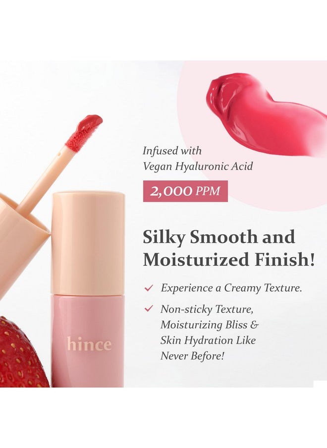 hince Dewy Liquid Cheek 6g Raw Glow Liquid Blush for Cheeks Vegan Dewy Cheek Tint Glass Skin Lightweight Liquid Blush Weightless Watercolor (COOL FLUTTER, LC003)