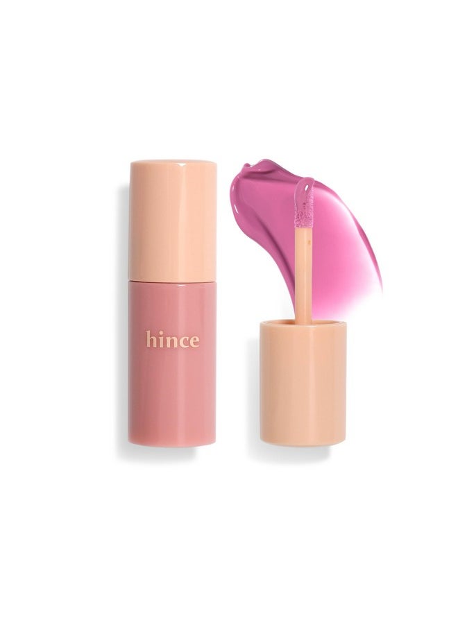 hince Dewy Liquid Cheek 6g Raw Glow Liquid Blush for Cheeks Vegan Dewy Cheek Tint Glass Skin Lightweight Liquid Blush Weightless Watercolor (COOL FLUTTER, LC003)