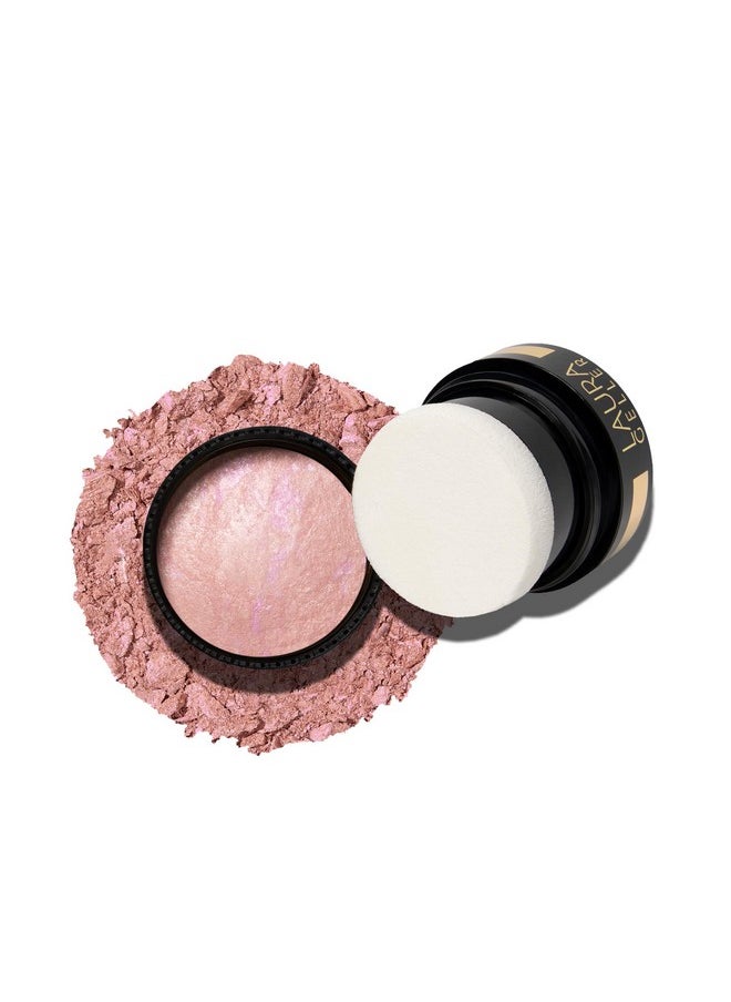 LAURA GELLER NEW YORK Baked Blush-n-Brighten Baked to Go - Ethereal Rose - Travel Size Blush