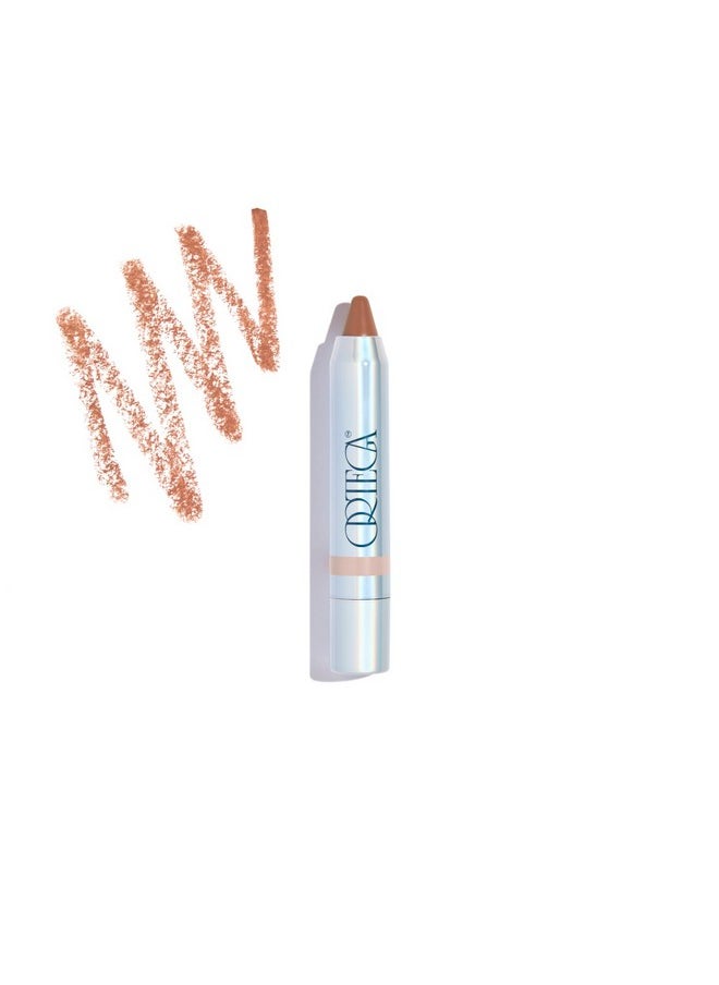 Ortega Beauty Agave Glow Color Stick By Etienne Lightweight, Buildable Makeup Color Stick for Cheeks and Lips, Subtle Sheen Finish - Multi Stick Moisturizes and Creates Flush and Full Face