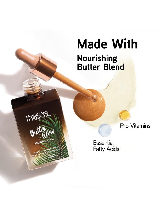Physicians Formula Butter Glow Bronzing Serum, Innovative & Nourishing Skincare Bronzing Drops for Radiant, Natural Sunkissed Complexion - Sunkissed Glow