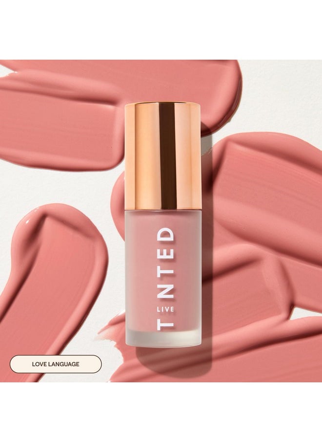 Live Tinted Blush Crush Liquid Blush - Creamy Blush for All Skin Tones, Skincare-Powered With Peony Extract, Açai Fruit Oil, and Vitamin C Infused Liquid Makeup Blush, 1 oz - Soft Pink