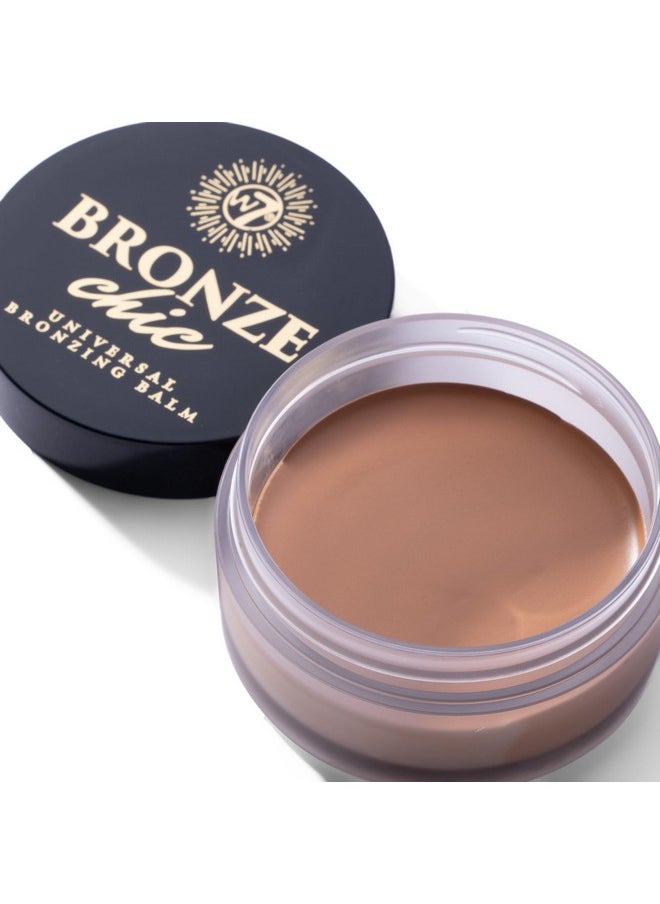 W7 Bronze Chic Bronzer - Cream Bronzing Balm - Contouring & Highlighting Vegan Makeup
