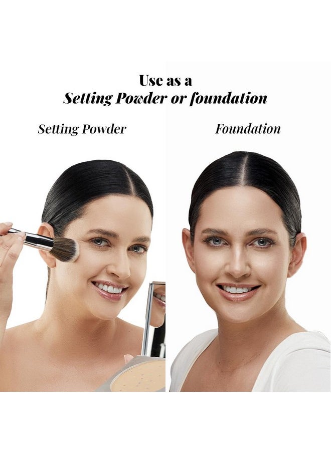 Magic Minerals by Jerome Alexander Jumbo Size Mineral Powder Foundation with Color Correctors, Antioxidant Skincare Formula (Light)