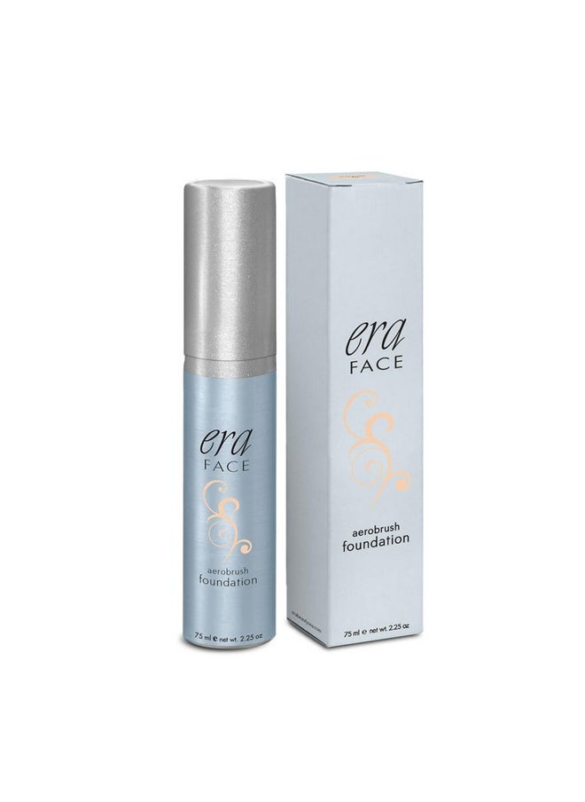 ERA Face spray makeup (R4 Champagne, 2.25 oz) - airbrush foundation, everyday, buildable, professional spray on cosmetics by Era Beauty