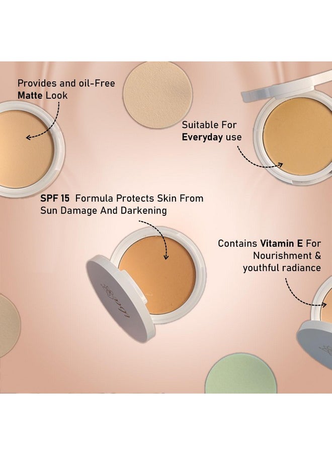 Iba Primer + Foundation + Compact Base Combo - Golden Beige | Valentine's Day Makeup Combo | Long Lasting, Full Coverage Base Makeup | Vegan & Cruelty-Free