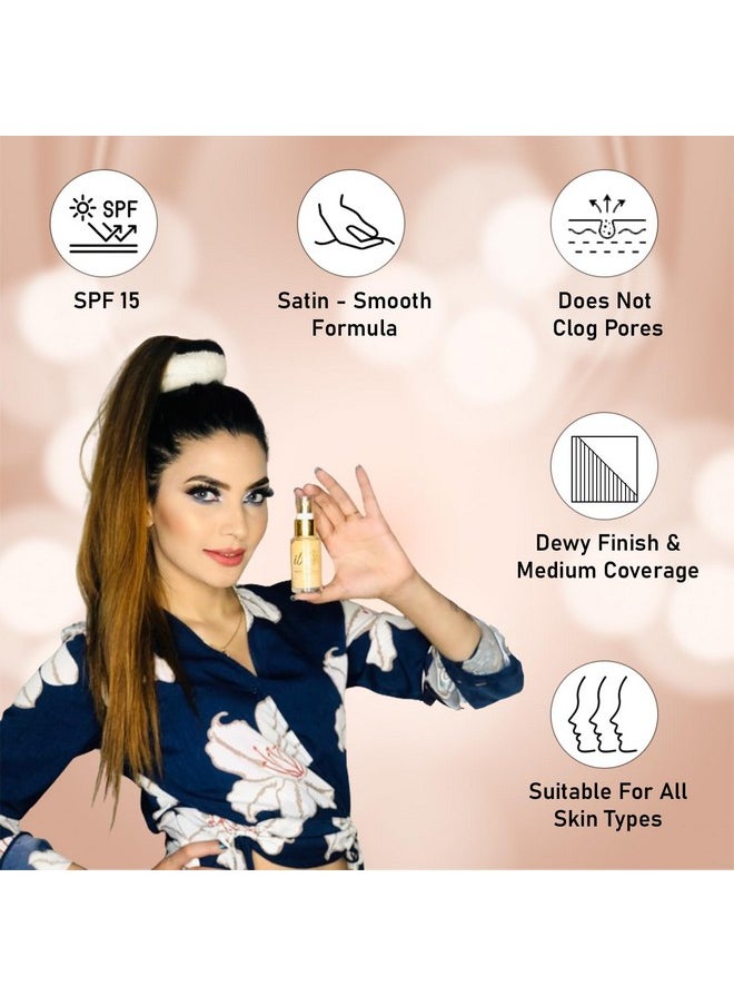 Iba Primer + Foundation + Compact Base Combo - Golden Beige | Valentine's Day Makeup Combo | Long Lasting, Full Coverage Base Makeup | Vegan & Cruelty-Free