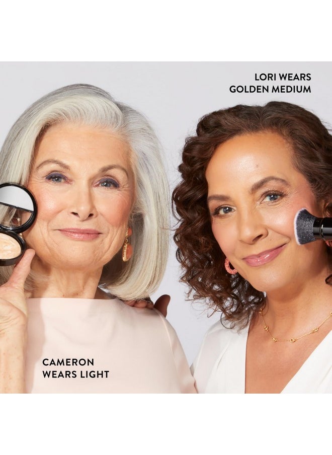 LAURA GELLER NEW YORK Baked Balance-N-Glow Illuminating Foundation - Fair - Buildable Sheer to Light Coverage - Satin Finish