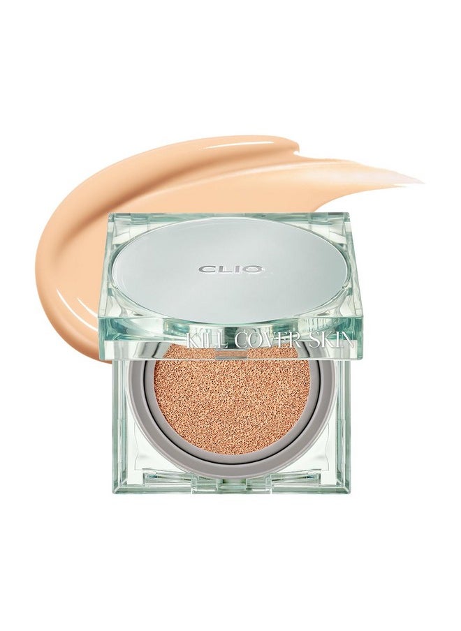 CLIO KILL COVER SKIN FIXER CUSHION (Advanced Version) (23N GINGER, [Refill Included])