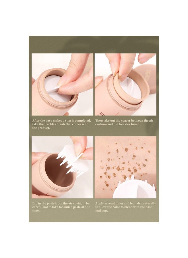 WALULAN Freckle Pencil Sweatproof Waterproof Long Lasting Small Freckle Stamp Airbrush Foundation Spot