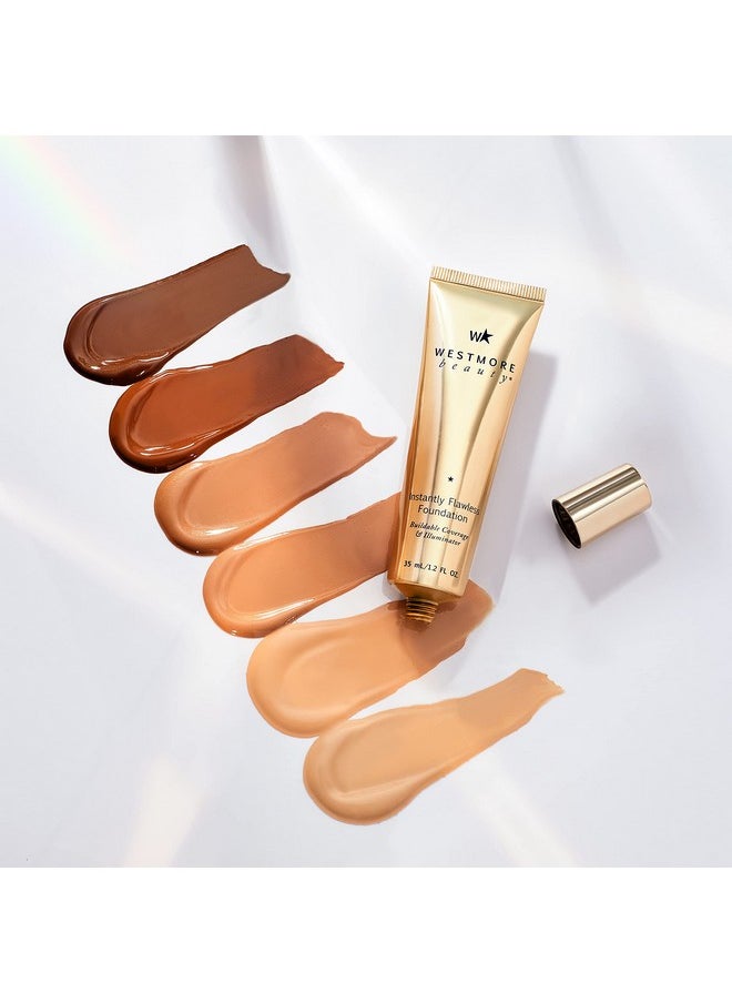 Westmore Beauty Instantly Flawless Foundation - Medium 1.2 oz - Foundation Full Coverage, Makeup Foundation, Liquid Foundation, Best Foundation, Light Foundation Foundation Makeup Full Coverage