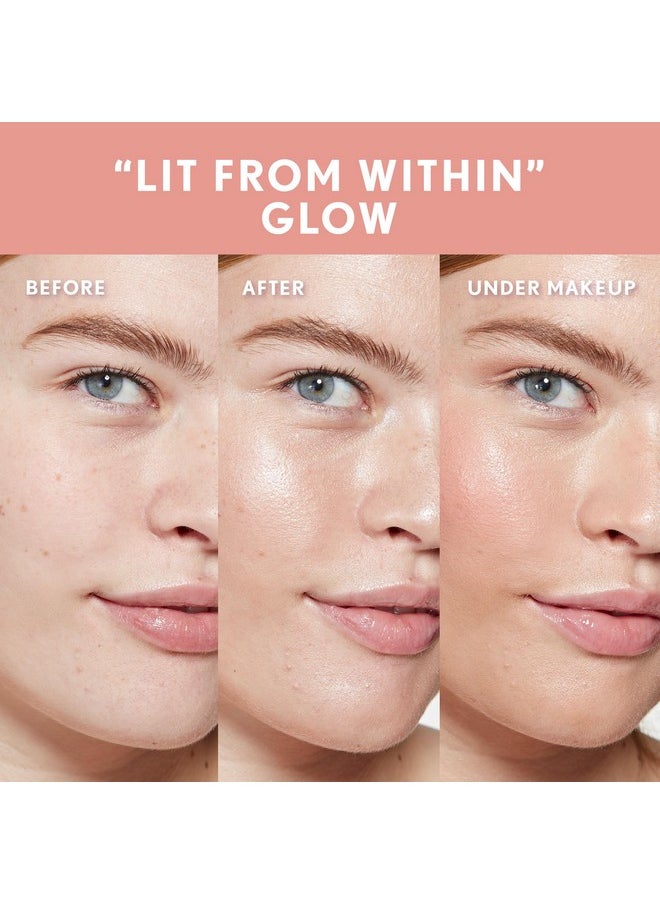 CoverGirl TruBlend Skin Enhancer, Opal Glow, Luminizer, Healthy-Looking Glow, Flexible Coverage, Clean & Vegan, Water-Based Formula, For All Skin Tones, 0.81oz