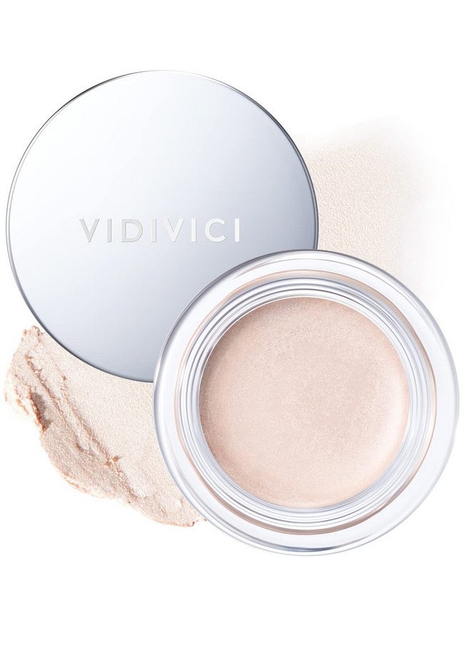 VIDIVICI Millennial Glow Cream Illumination - Creamy Light Face Luminizer Highlighter for Dewy, Glow Makeup - Ultra Fine and Light Reflecting Particles, 0.21oz.