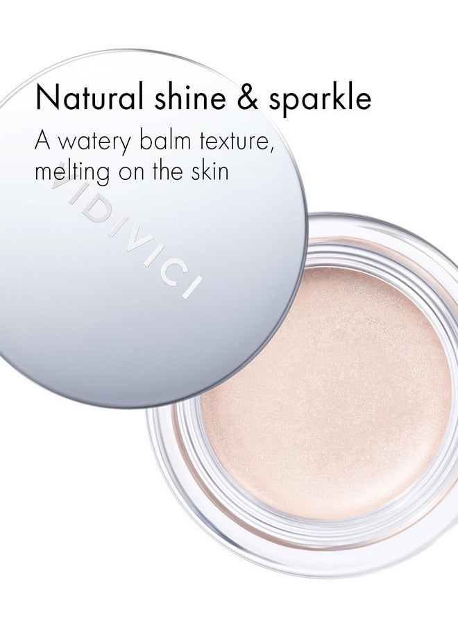 VIDIVICI Millennial Glow Cream Illumination - Creamy Light Face Luminizer Highlighter for Dewy, Glow Makeup - Ultra Fine and Light Reflecting Particles, 0.21oz.