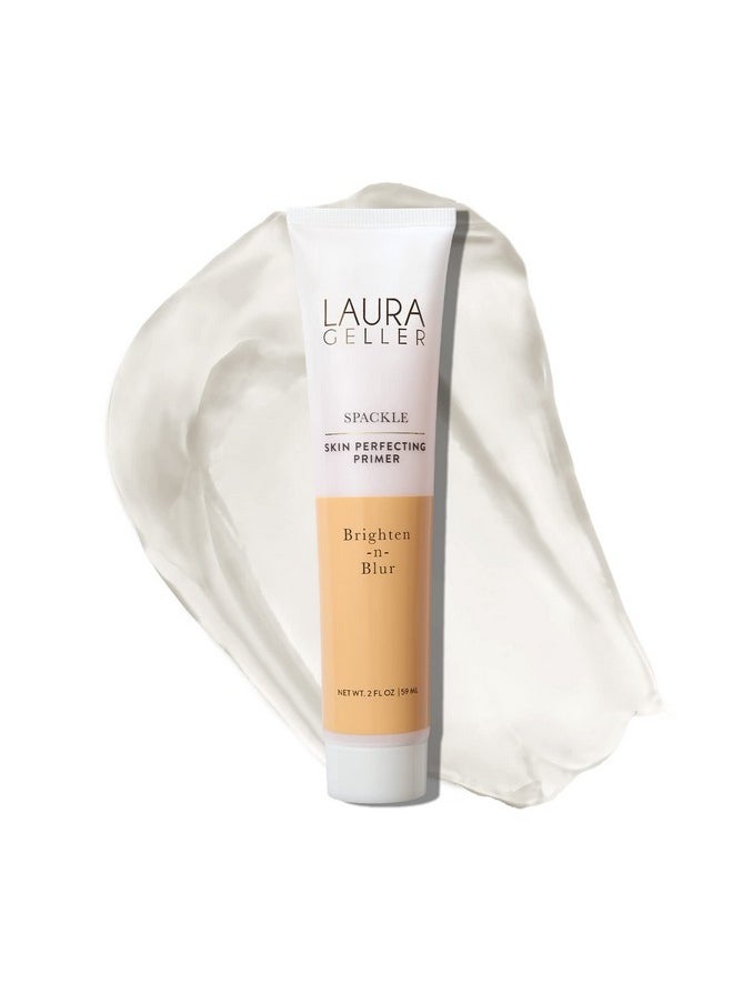 LAURA GELLER NEW YORK Spackle Primer - Brighten-n-Blur - Super-Size 2 Fl Oz - Mattifying Makeup Primer for Mature Skin