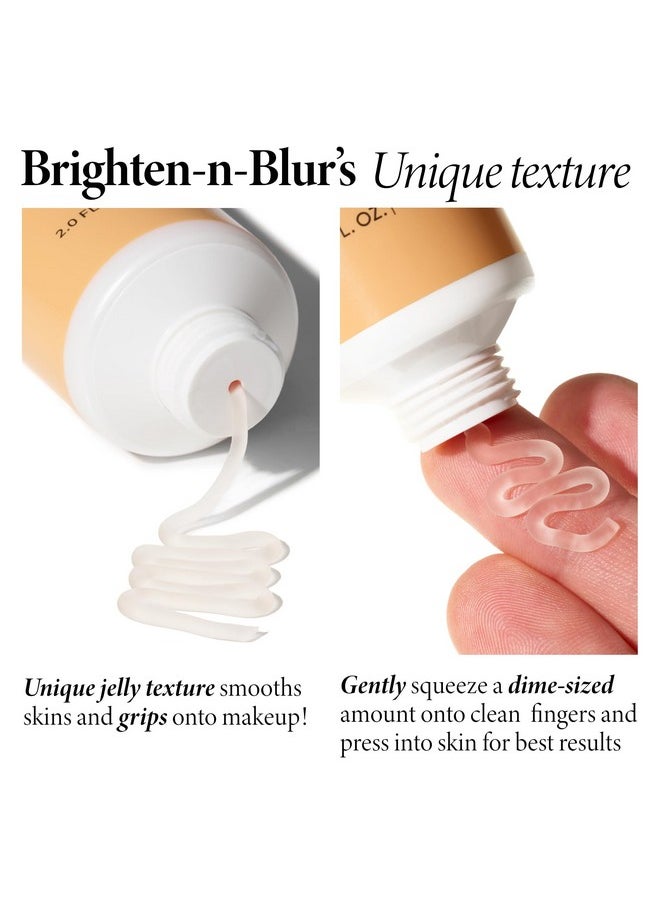 LAURA GELLER NEW YORK Spackle Primer - Brighten-n-Blur - Super-Size 2 Fl Oz - Mattifying Makeup Primer for Mature Skin