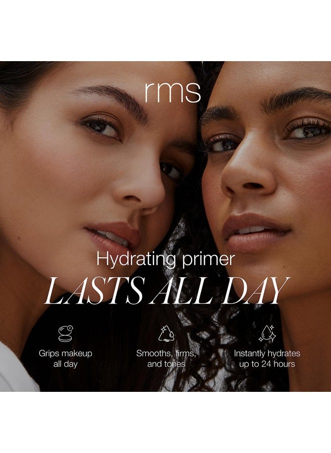 RMS Beauty ReEvolve Radiance Locking Primer - Primer Face Makeup, Gripping Primer, Hydrating Face Primer for Makeup, Skincare & Foundation Primer
