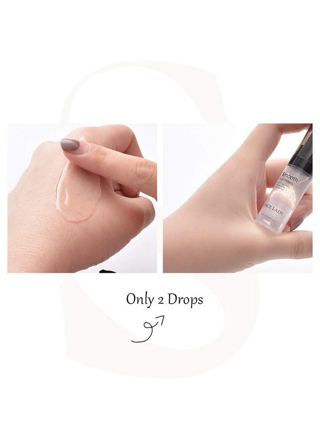 Face Makeup Primer, Big Pores Minimizer Perfect Cover, No Pore Eraser Filler, Smooth Fine Lines Wrikles, Gold Foil Infused Base Blur Primer, Long Lasting Women Makeup 0.2Fl Oz