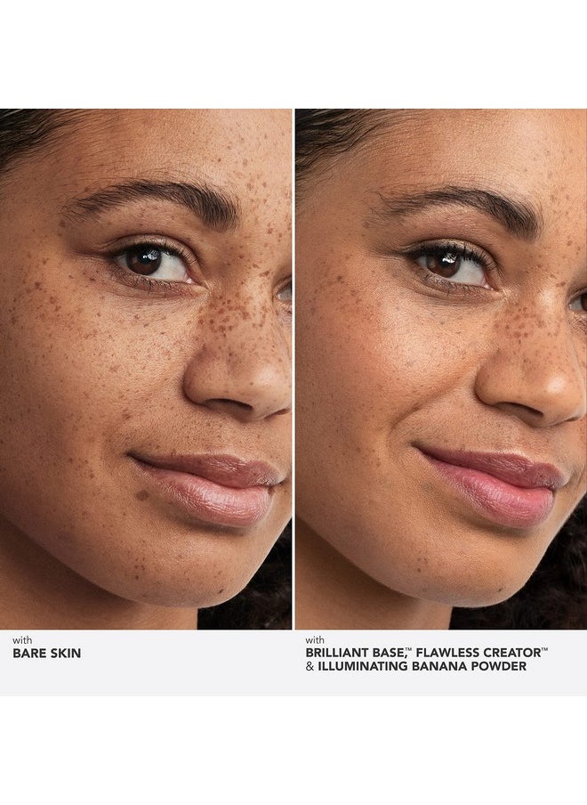 Dermablend Brilliant Base Illuminating Primer Face Makeup, Formulated with Niacinamide, Shea Butter, and Glycerin, Enriched with Vitamin C and E Derivatives, Provides Long Lasting Radiance, 1 Fl Oz