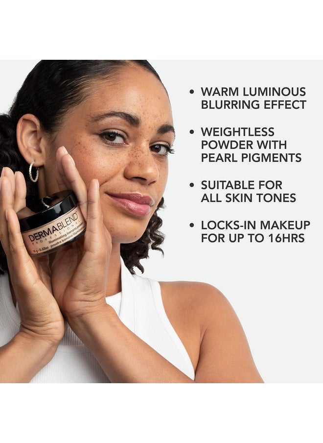 Dermablend Brilliant Base Illuminating Primer Face Makeup, Formulated with Niacinamide, Shea Butter, and Glycerin, Enriched with Vitamin C and E Derivatives, Provides Long Lasting Radiance, 1 Fl Oz