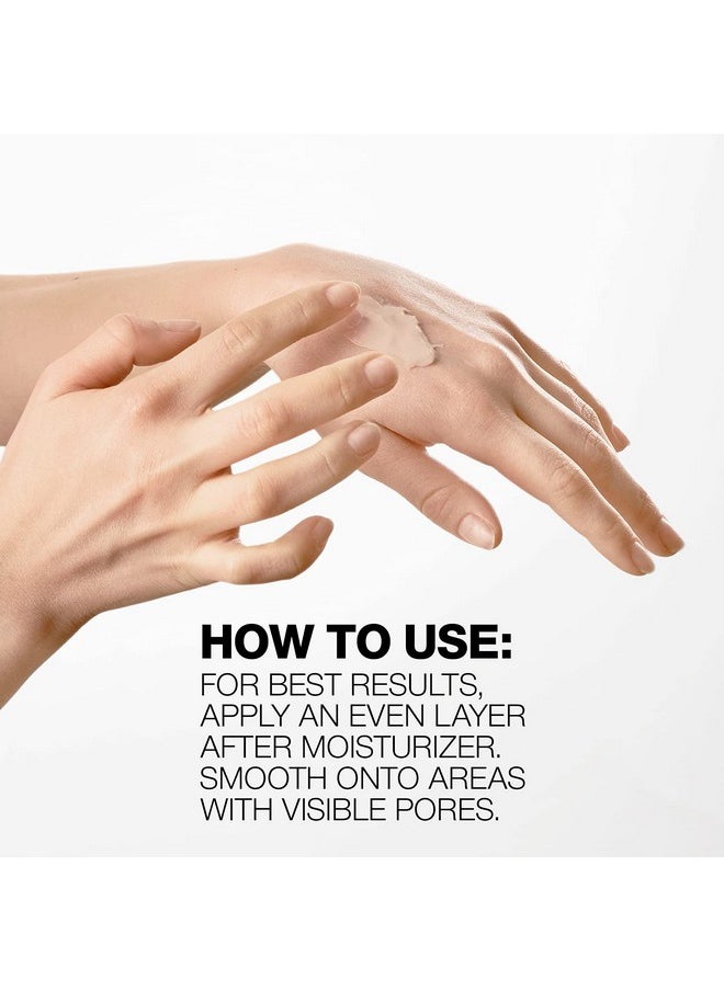 Palladio Rice Primer, Formulated with Natural Rice, Controls Oil on Your Skin and Locks in Makeup, Lightweight with a Smooth Matte Finish, Reduces Facial Shine, for All Skin Types, Beige, 0.71 Fl Oz