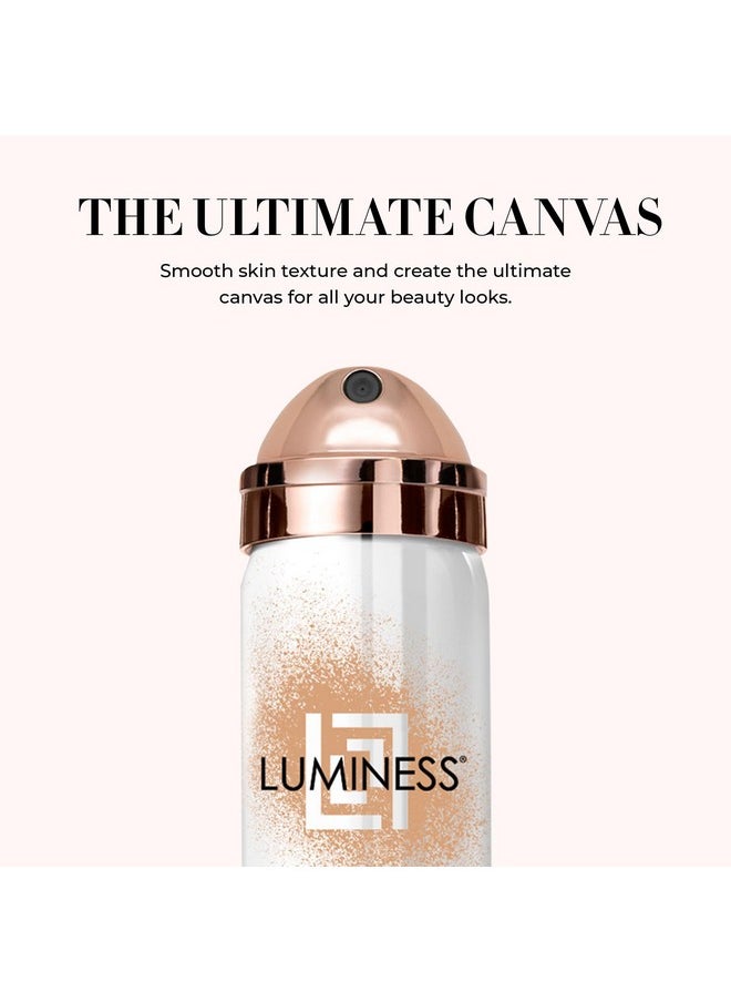 LUMINESS Airbrush Primer Hydrating Spray - Primes, Hydrates and Smooths Skin Texture for The Ultimate Canvas for Foundation Application - Hydrolyzed Silk & Hyaluronic Acid - 1.66oz