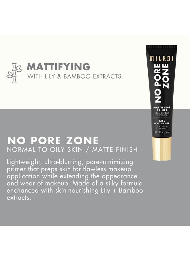 Milani Face Primer for Makeup (Mattifying & Pore-Minimizing, 1.0 Fl. Oz)