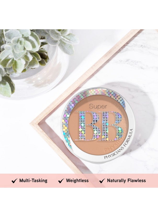 Physicians Formula Super BB Cream All-in-1 Beauty Balm Powder Light/Medium | Dermatologist Tested, Clinicially Tested