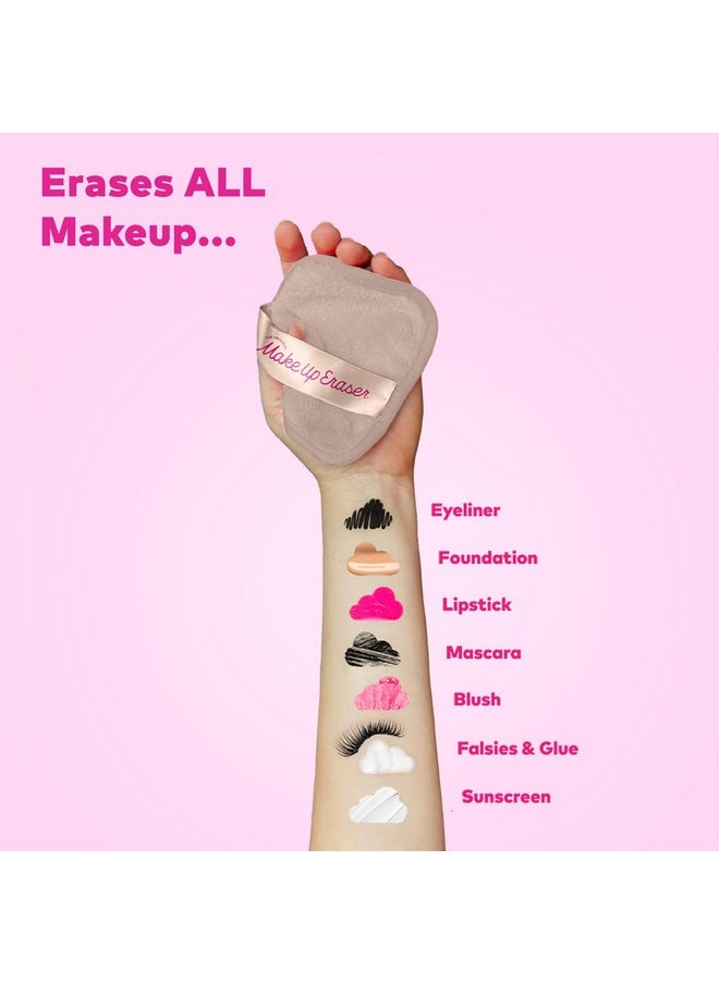 The Original MakeUp Eraser, 7-Day Set, Erase All Makeup With Just Water, Including Waterproof Mascara, Eyeliner, Foundation, Lipstick, Sunscreen, and More! (Sweet Cream), 7ct.