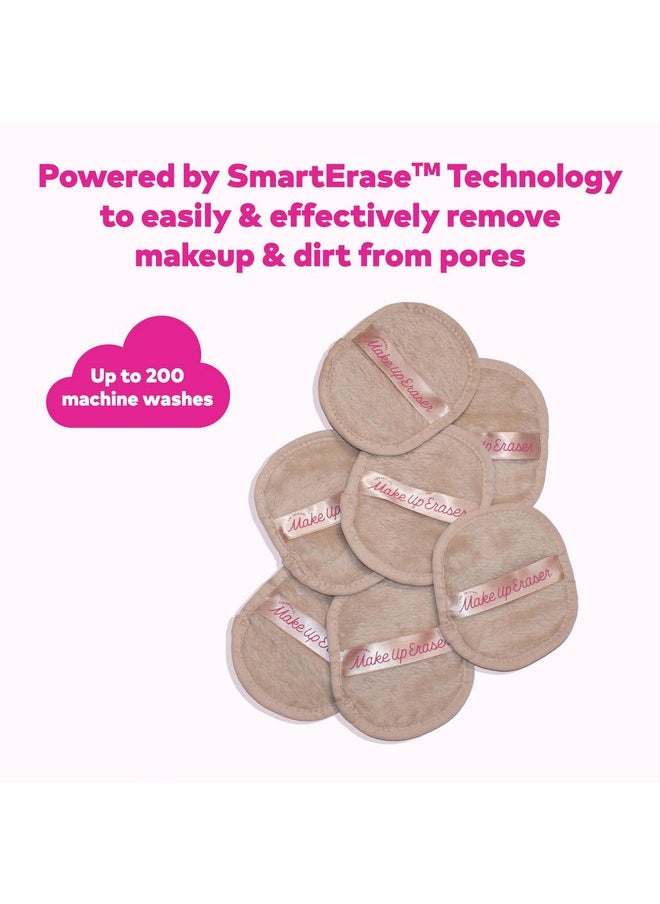 The Original MakeUp Eraser, 7-Day Set, Erase All Makeup With Just Water, Including Waterproof Mascara, Eyeliner, Foundation, Lipstick, Sunscreen, and More! (Sweet Cream), 7ct.