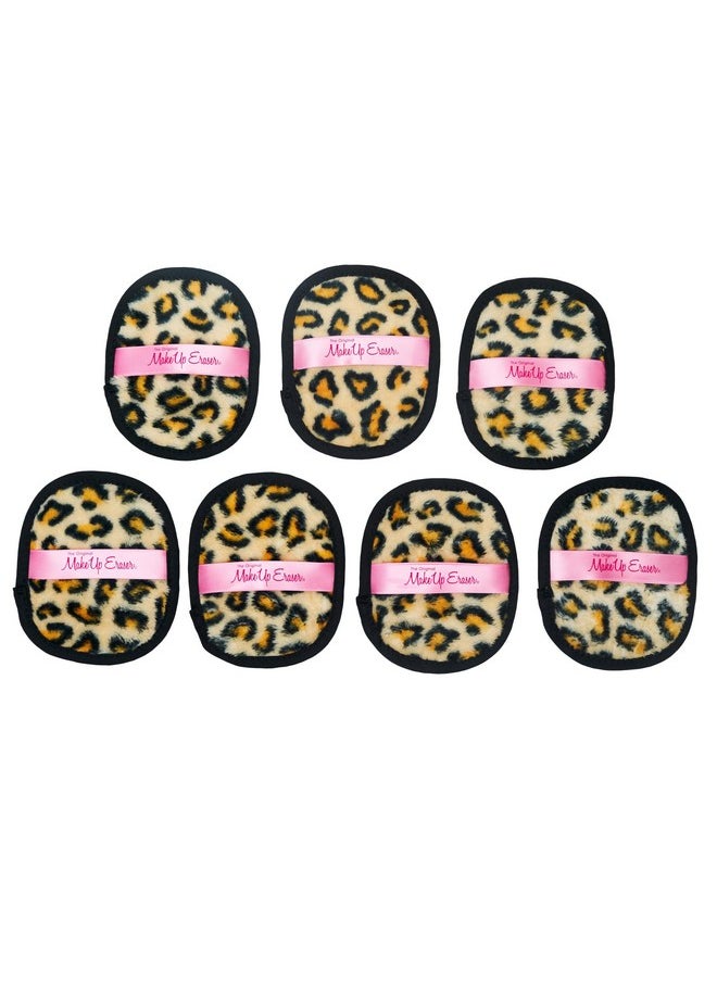 The Original MakeUp Eraser, 7-Day Set, Erase All Makeup With Just Water, Including Waterproof Mascara, Eyeliner, Foundation, Lipstick, Sunscreen, and More! Leopard, 7ct.